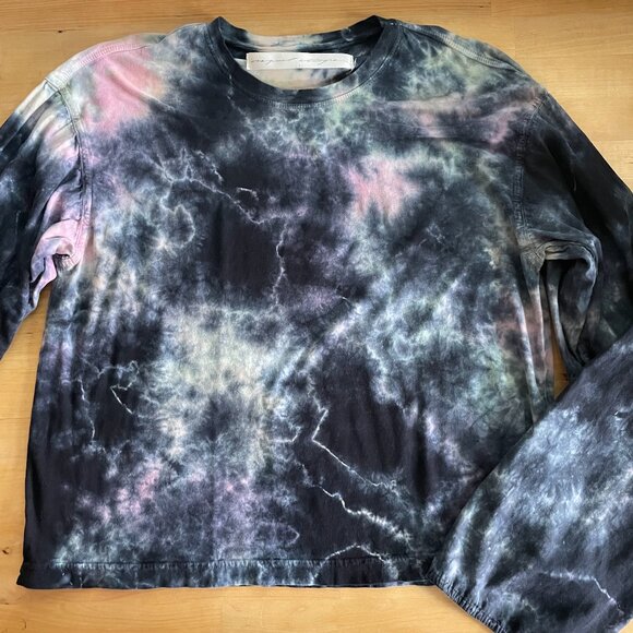 Raquel Allegra Long Sleeve - Nebula Cloud Dye Size 1 - Picture 1 of 4